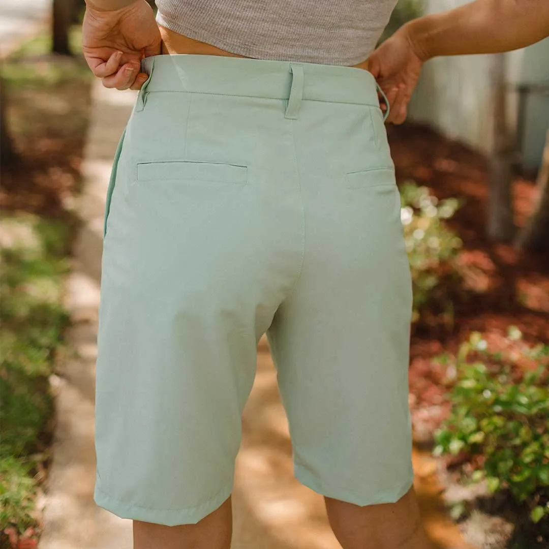 Mint Bermuda Shorts