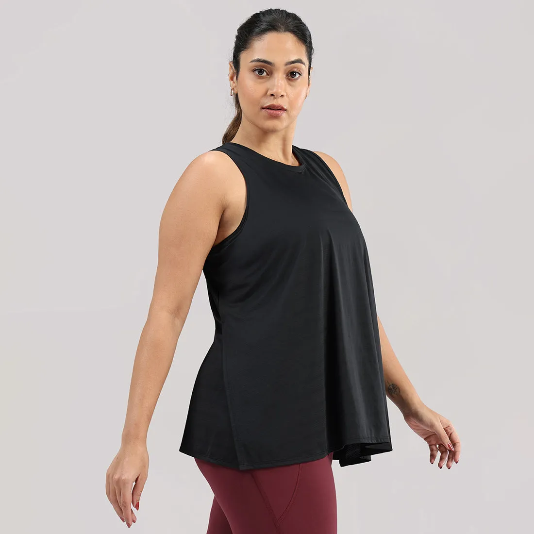 Most Breathable - Overlapped Mesh Tank