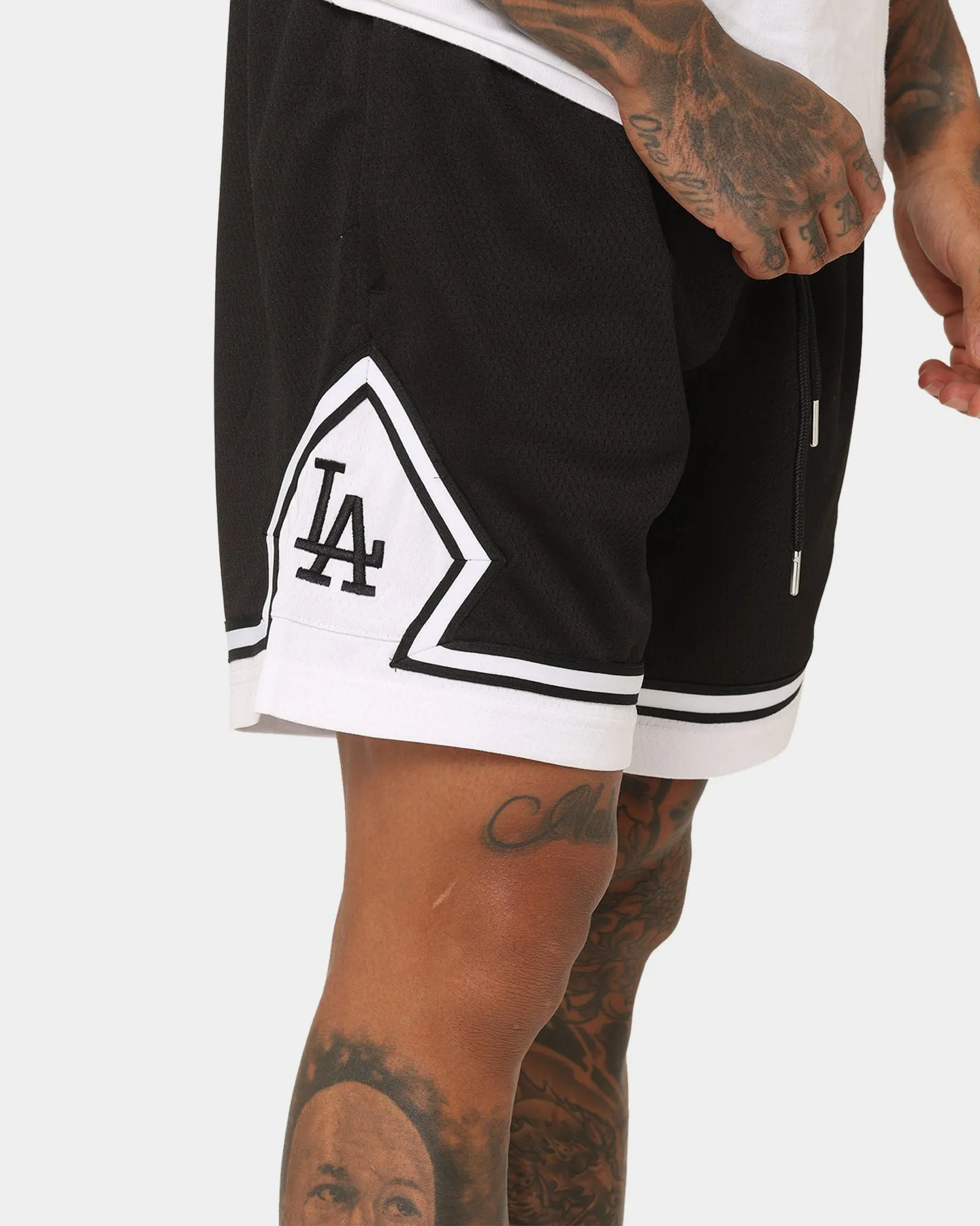 New Era Los Angeles Dodgers Mesh Shorts Black