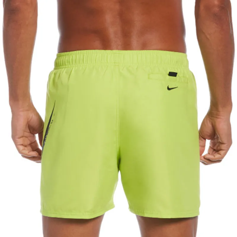 Nike - Men's Swim Liquify Swoosh 5" Volley Short (Atomic Green)