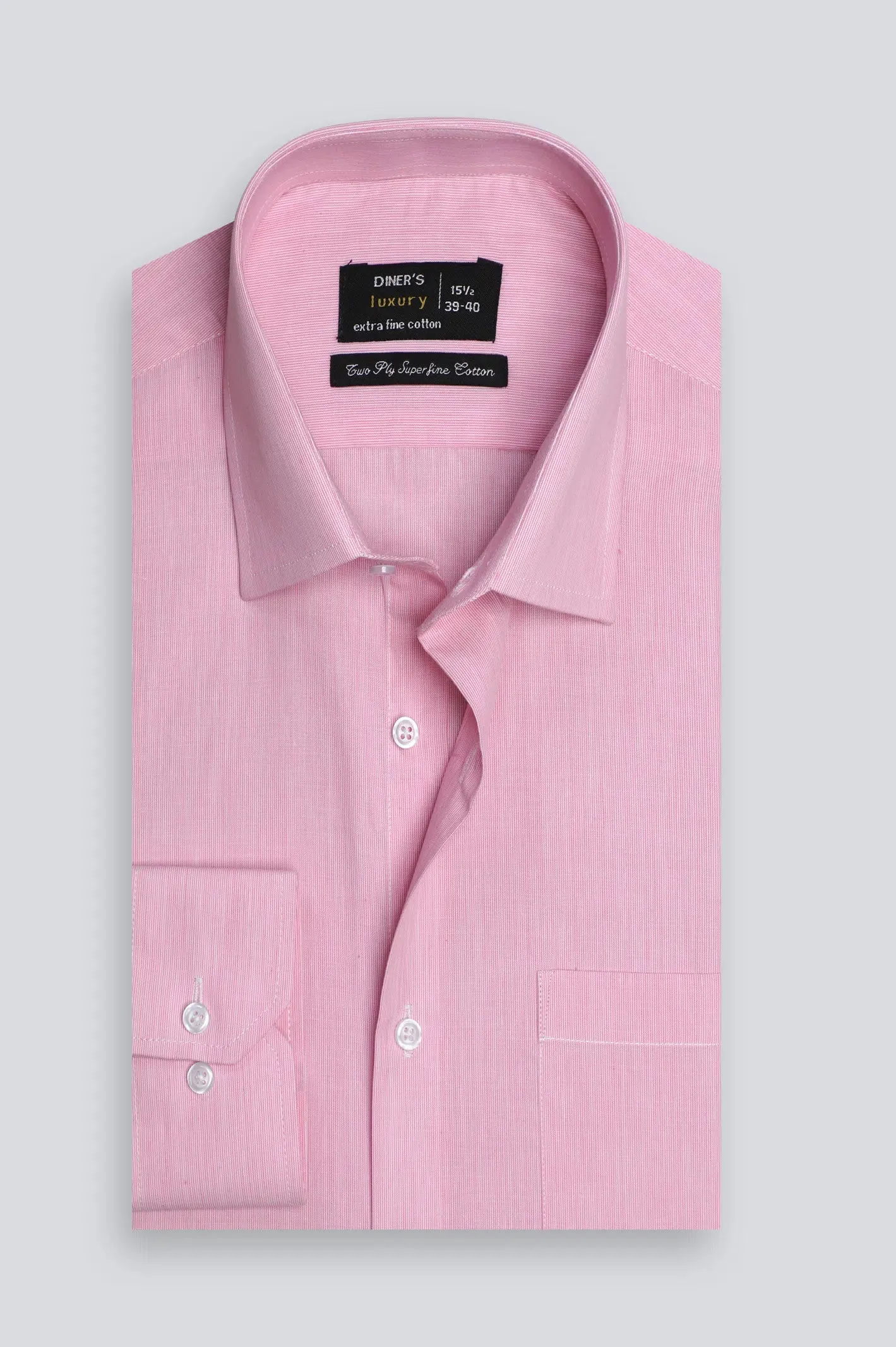 Pink Candy Stripe Formal Shirt