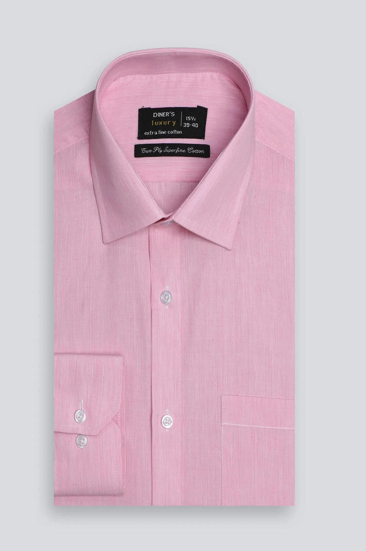 Pink Candy Stripe Formal Shirt