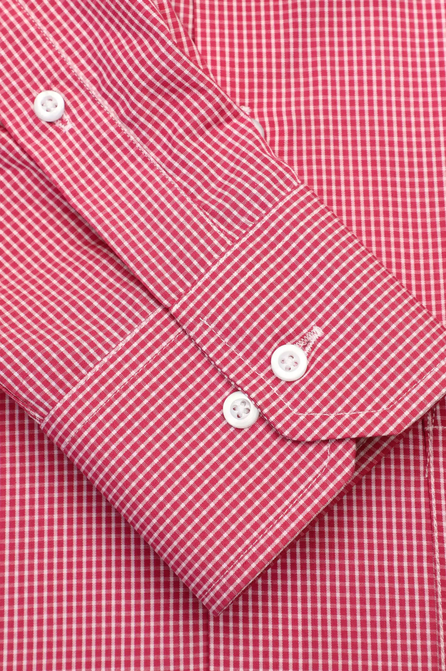 Pink Shepherd Check Formal Shirt