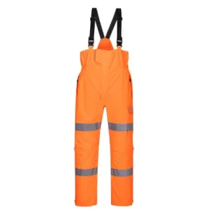 Portwest Rail Hi Vis Class 2 Extreme waterproof stretch Bib & Brace- S594