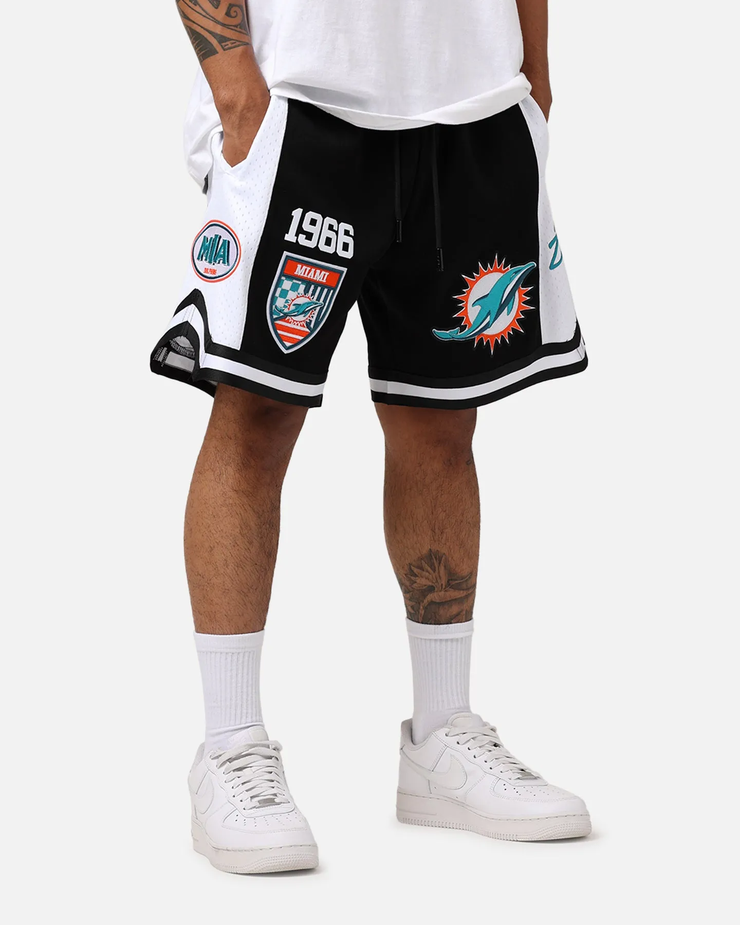 Pro Standard Miami Dolphins Fast Lane Dark 2.0 Shorts Black