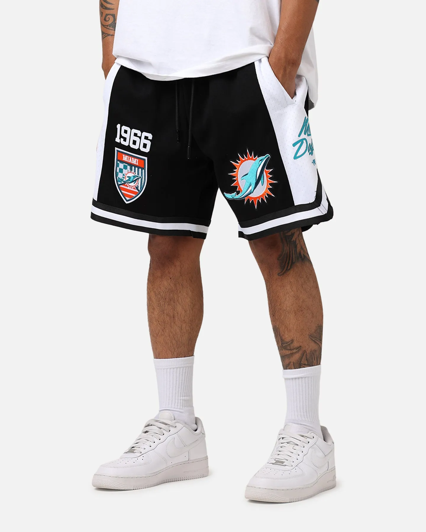 Pro Standard Miami Dolphins Fast Lane Dark 2.0 Shorts Black