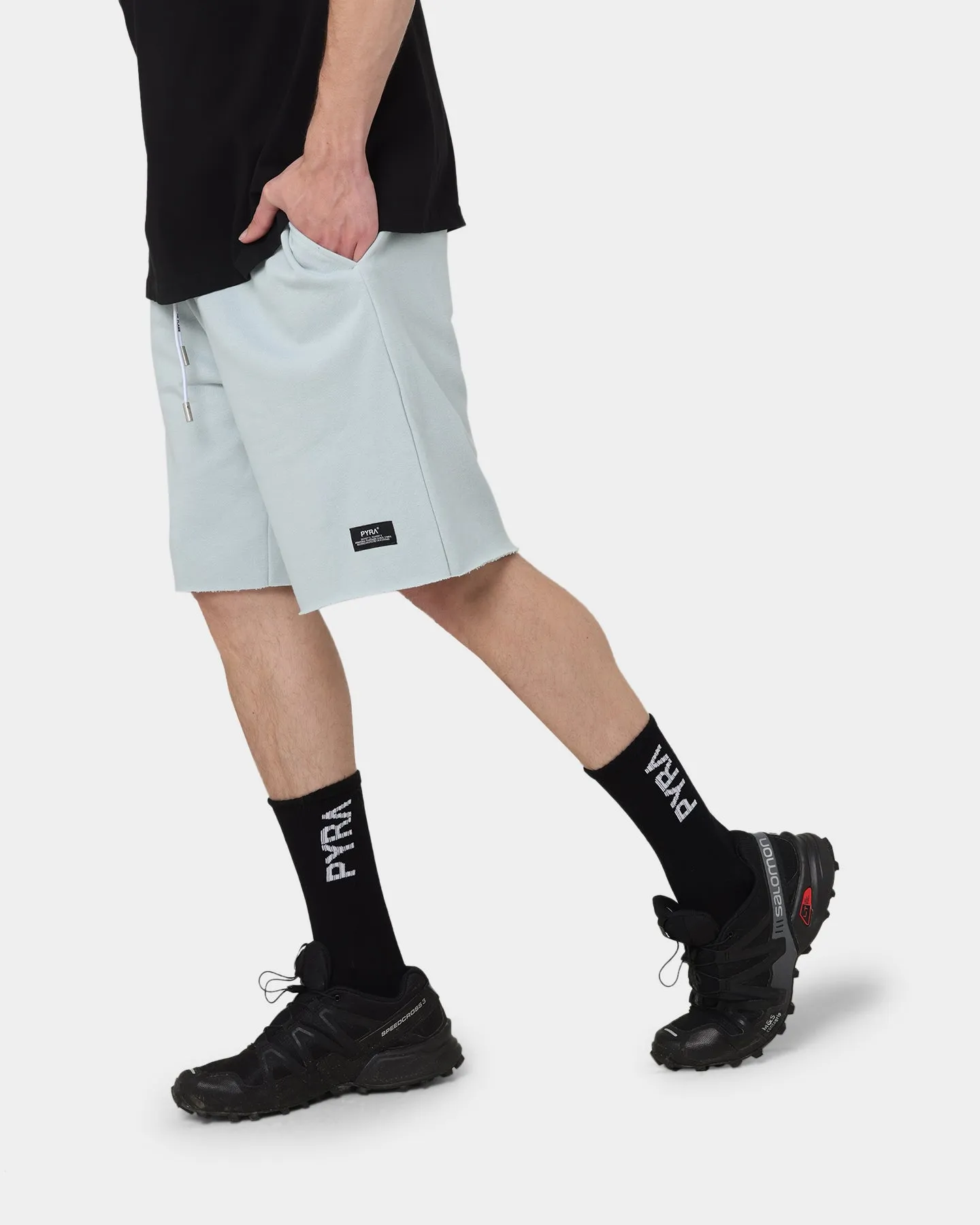 PYRA Highway Fleece Shorts Mist