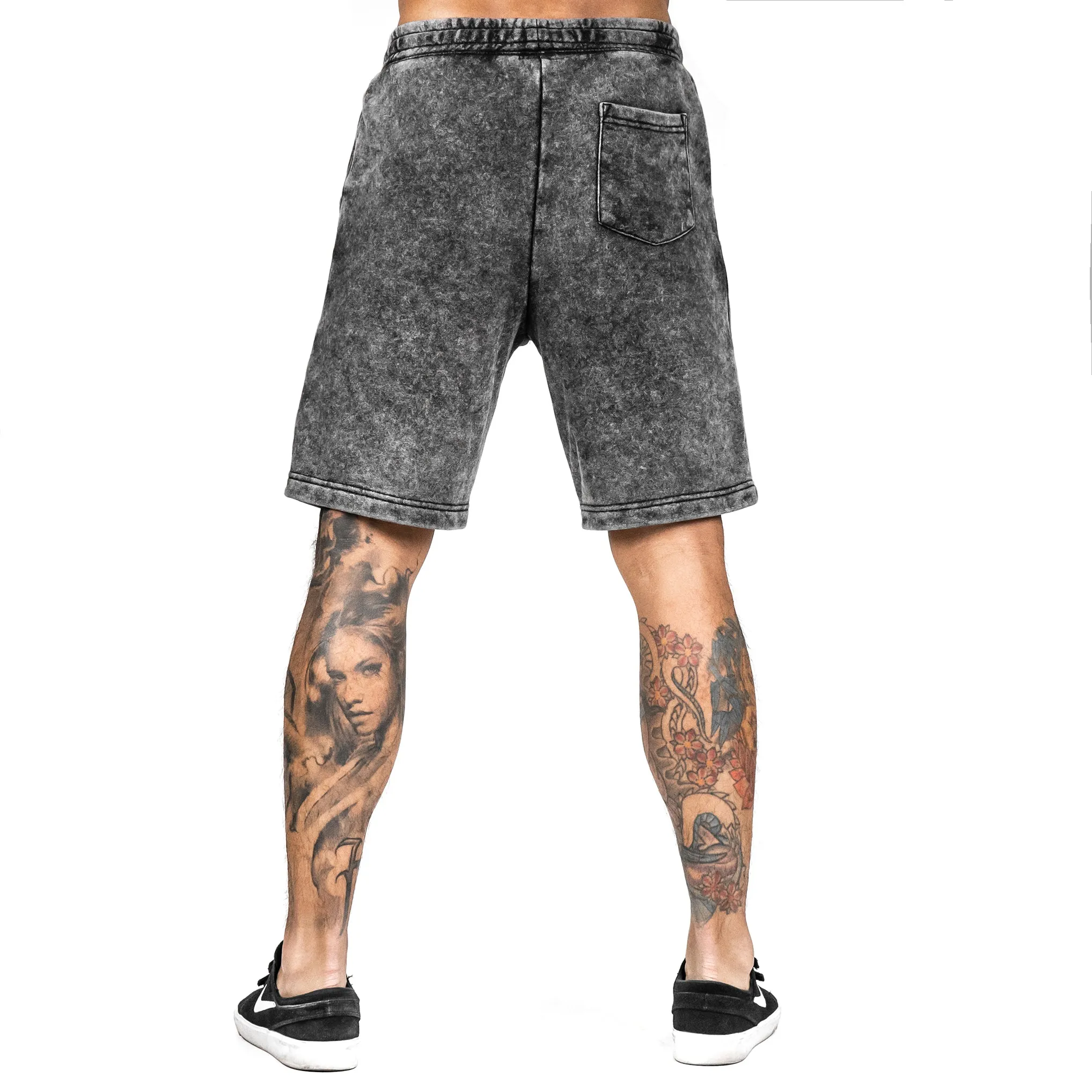 Raw Shorts - Mineral Wash Black