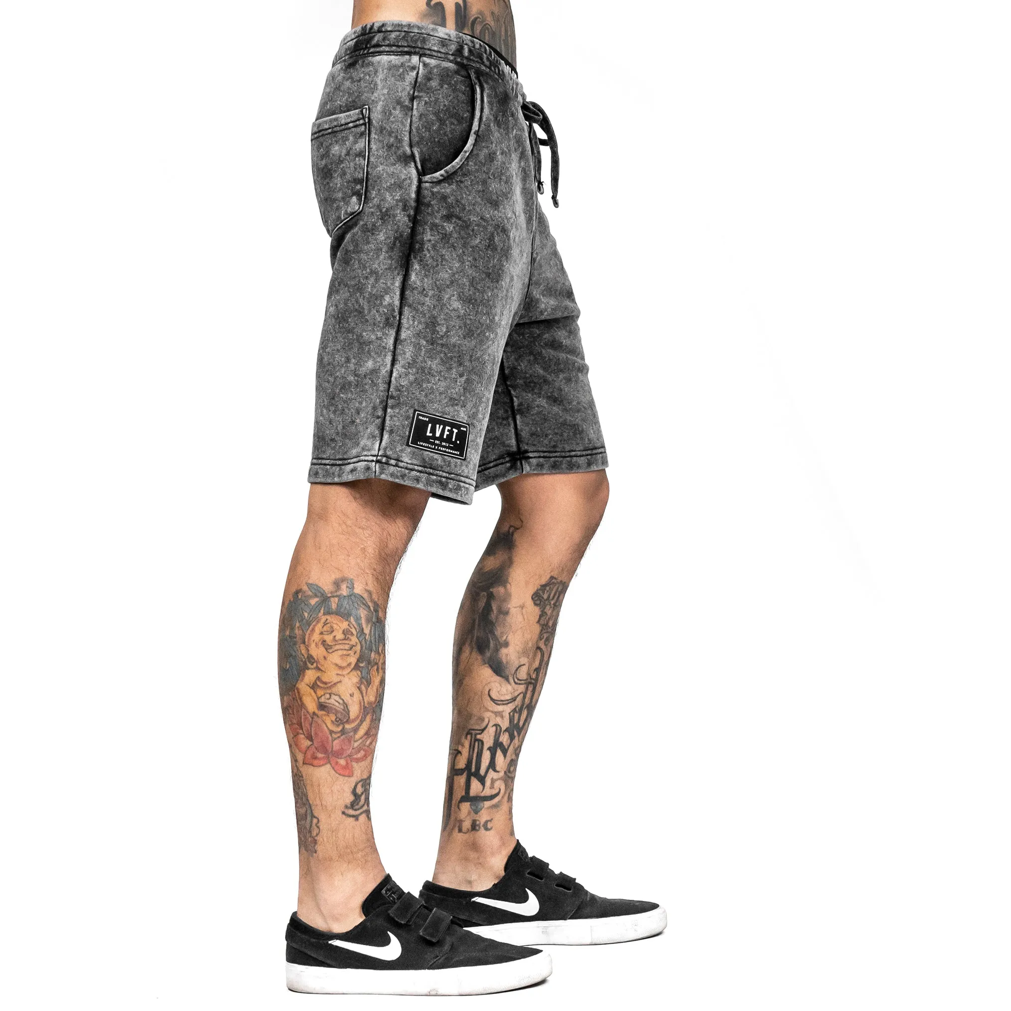 Raw Shorts - Mineral Wash Black