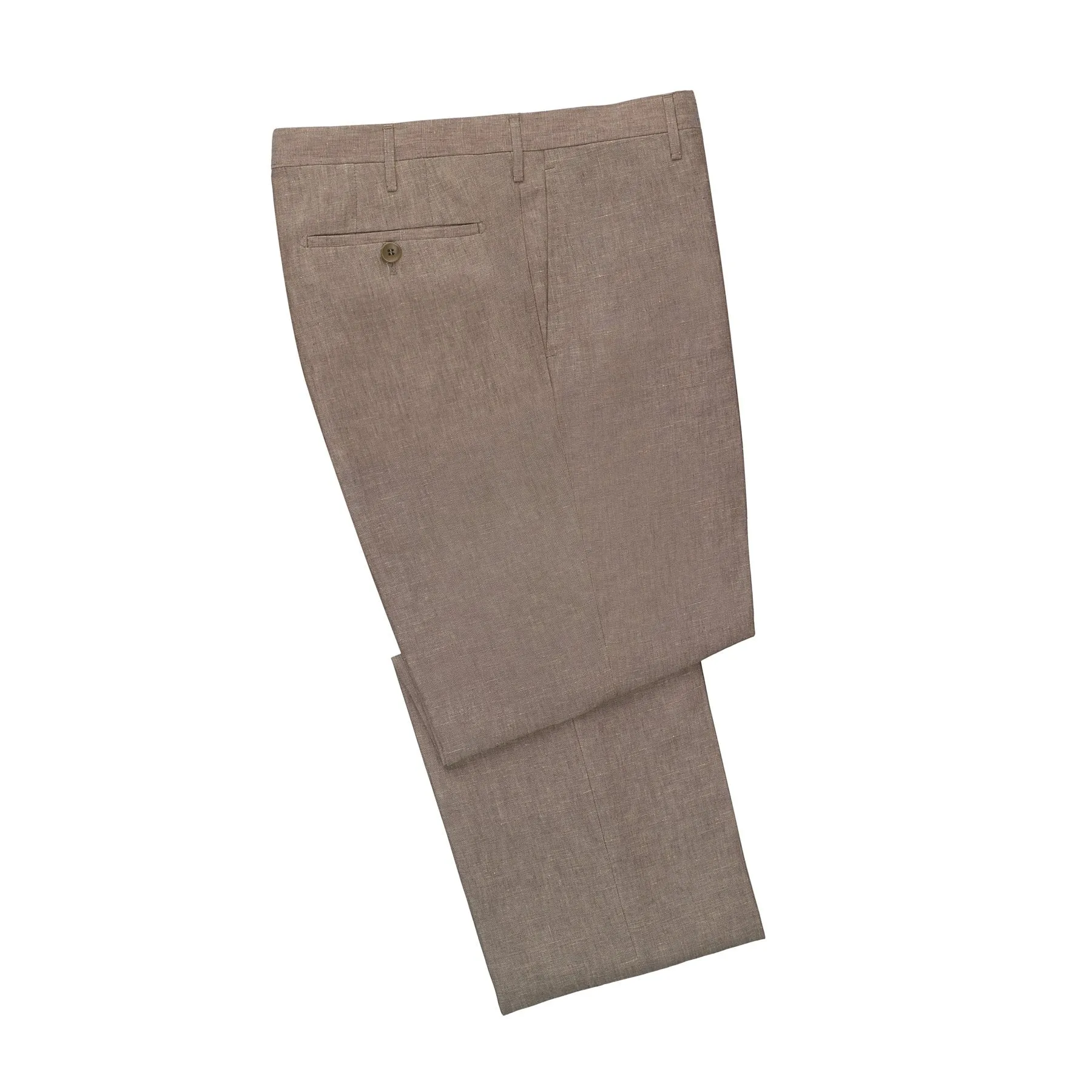 Regular-Fit Linen Trousers