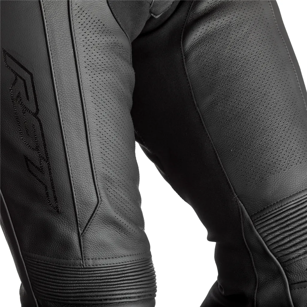 RST Axis CE Leather Trousers - Black