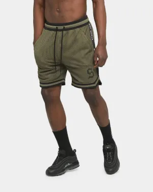 Saint Morta Essentials Basketball Shorts Army Green