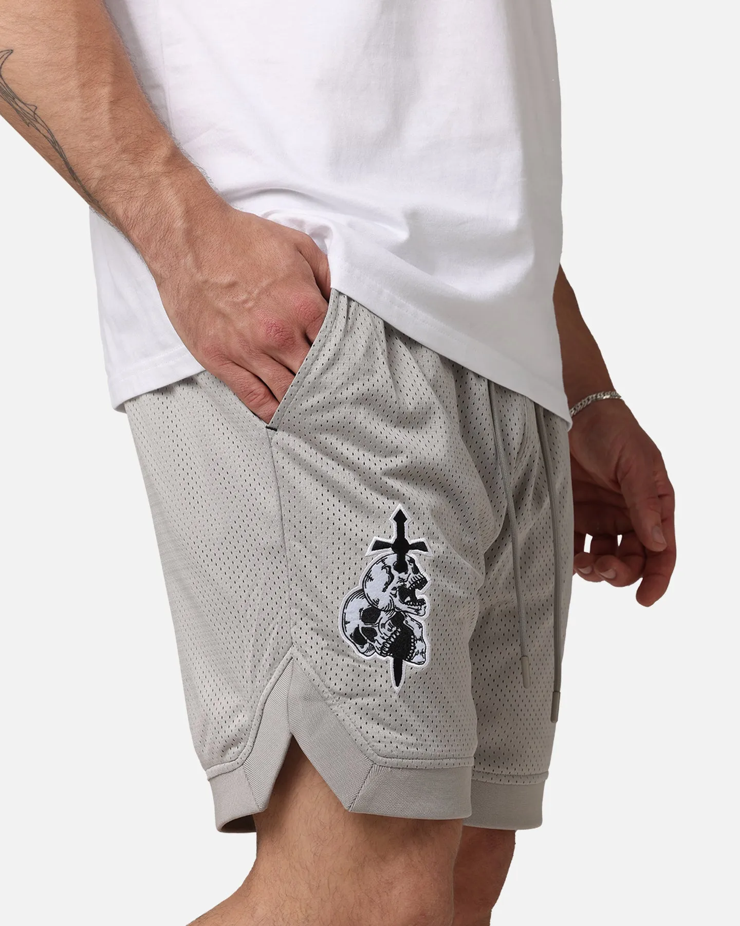 Saint Morta La Rambla Basketball Shorts Light Grey