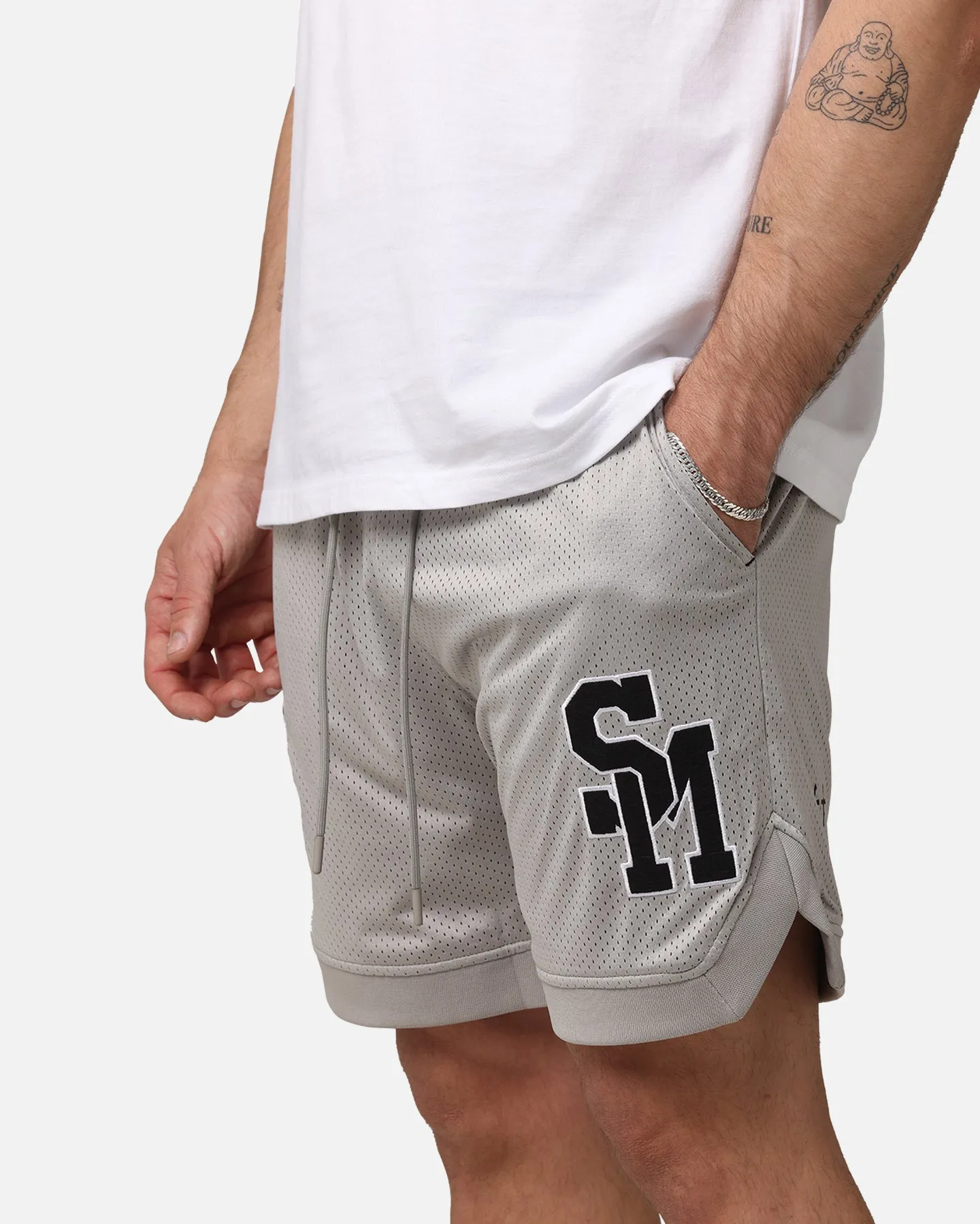 Saint Morta La Rambla Basketball Shorts Light Grey