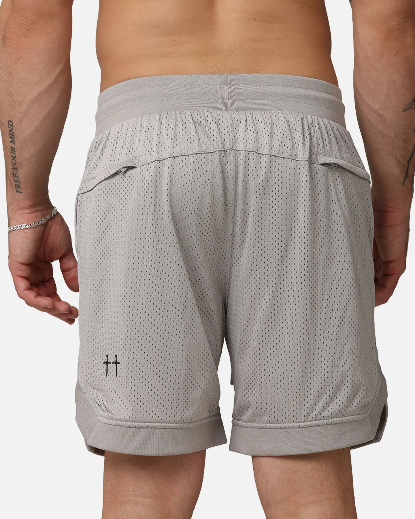 Saint Morta La Rambla Basketball Shorts Light Grey