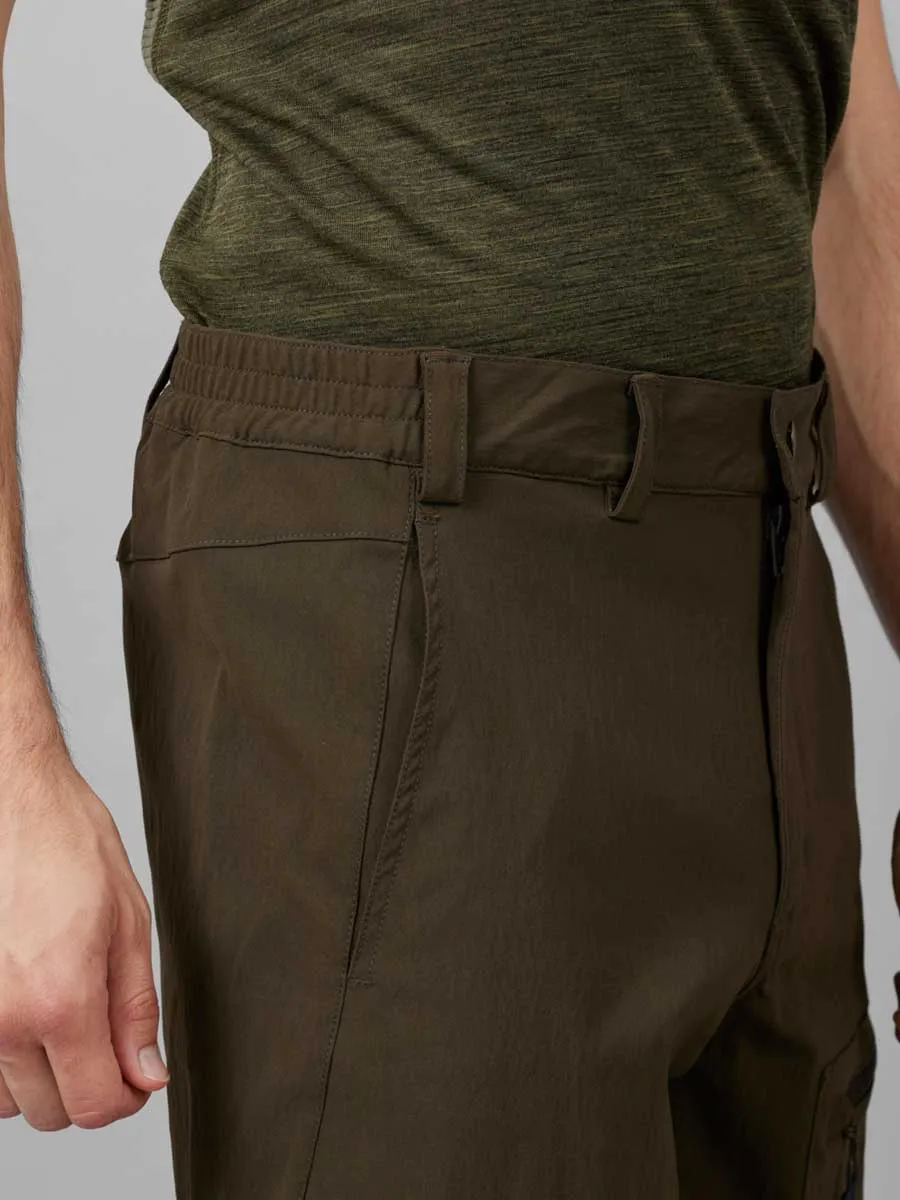 SEELAND Rowan Stretch Shorts - Men - Pine Green