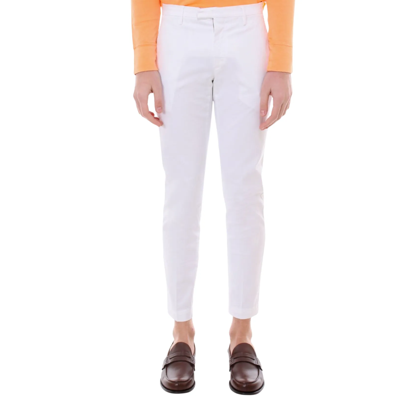 Skinny-fit Trousers - White