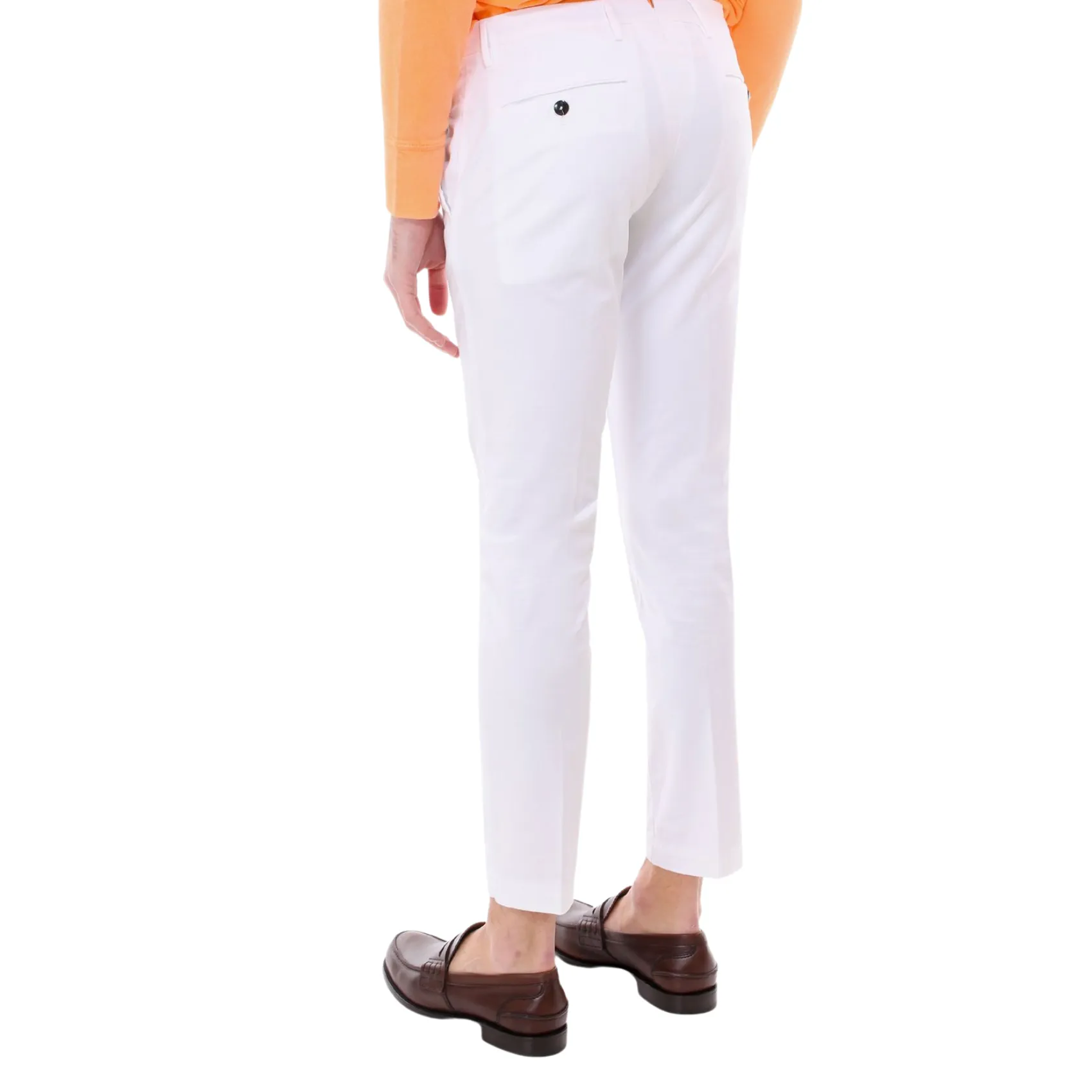 Skinny-fit Trousers - White