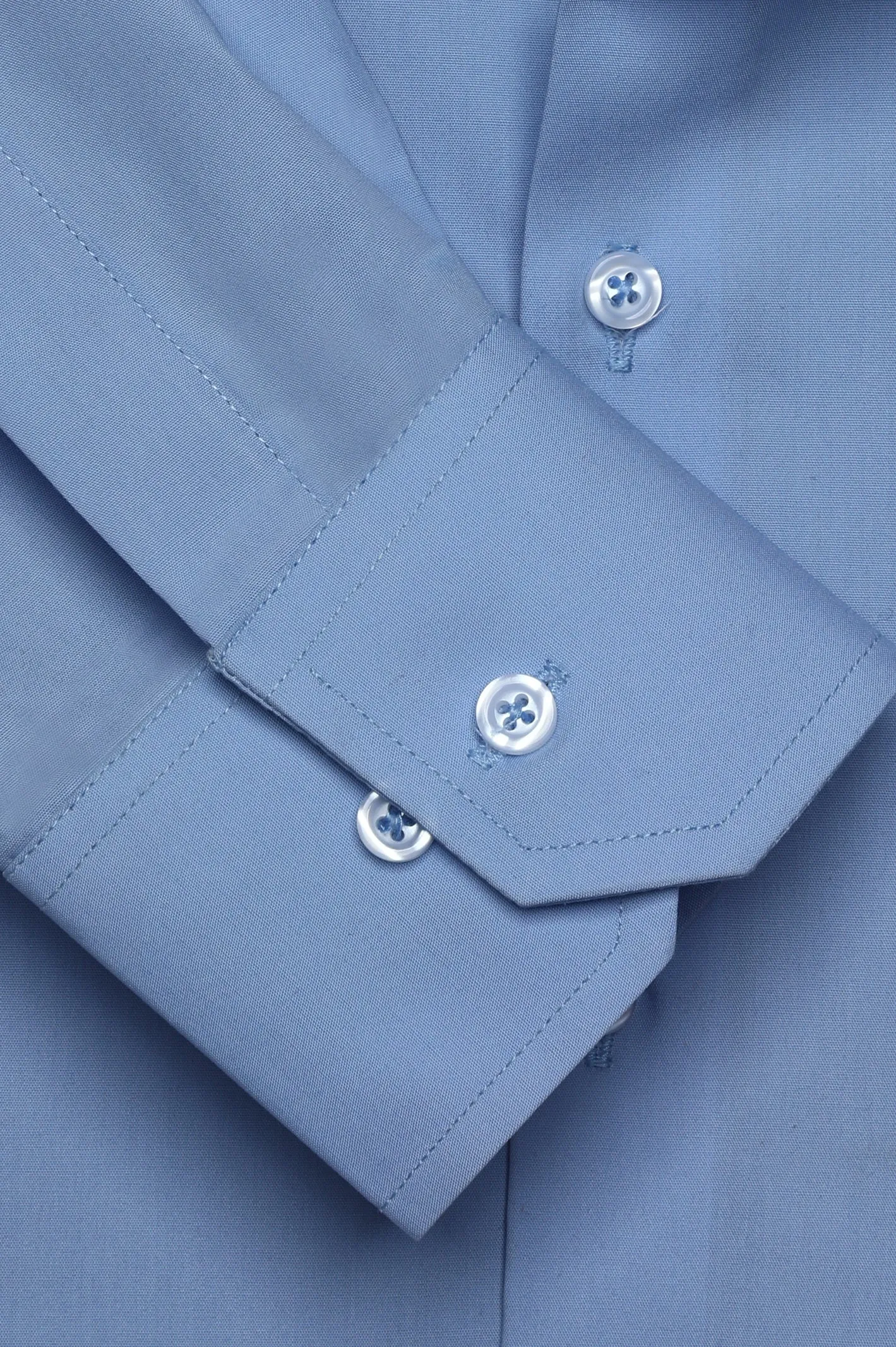 Sky Blue Plain Formal Shirt