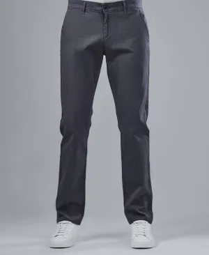 SLIM FIT CHINO TROUSERS  - GREY