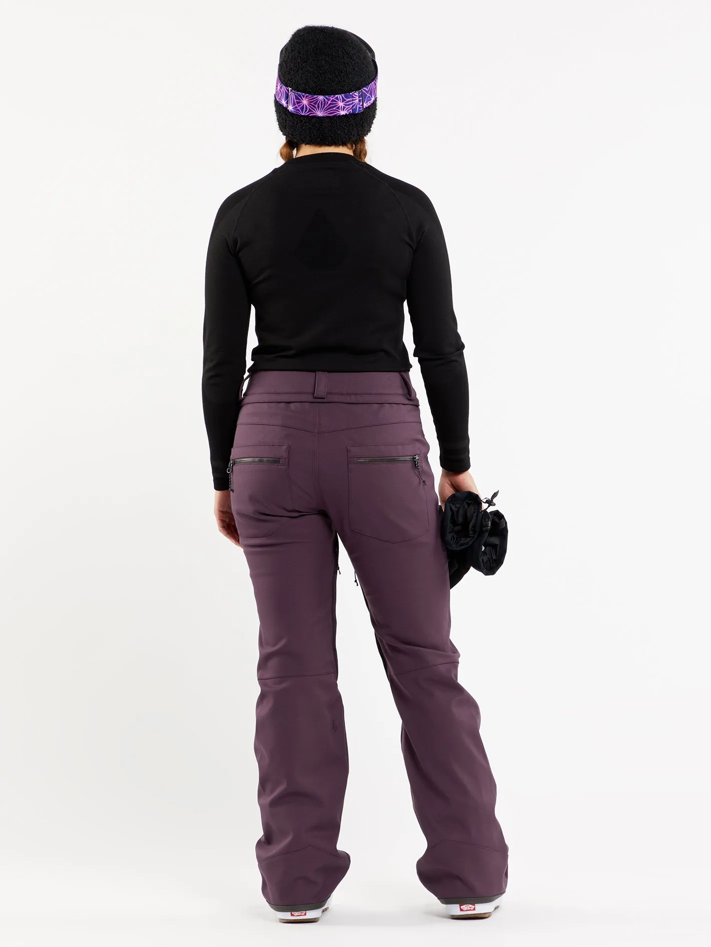 Species Stretch Trousers - BLACKBERRY