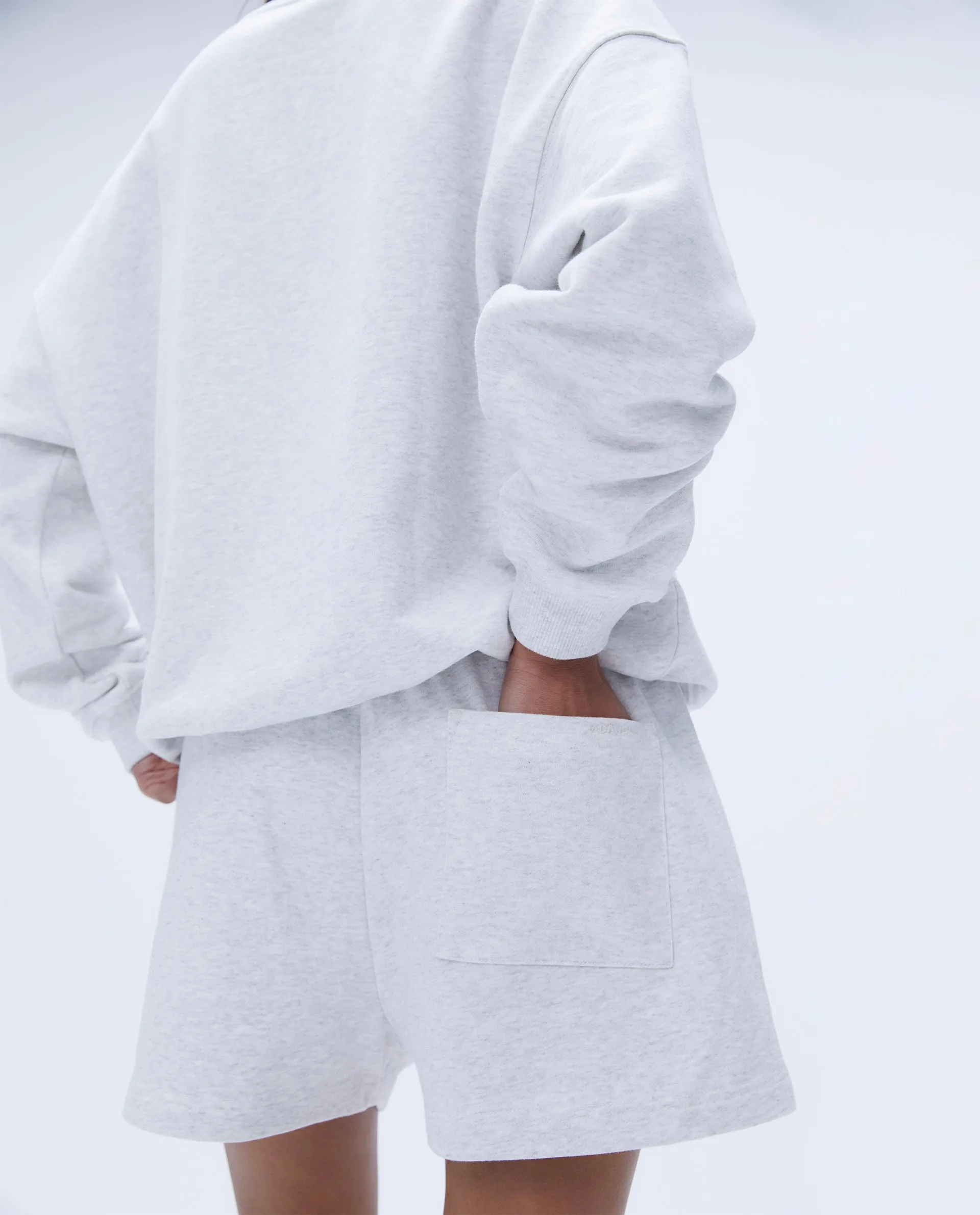 Sweat Shorts - Light Grey Melange