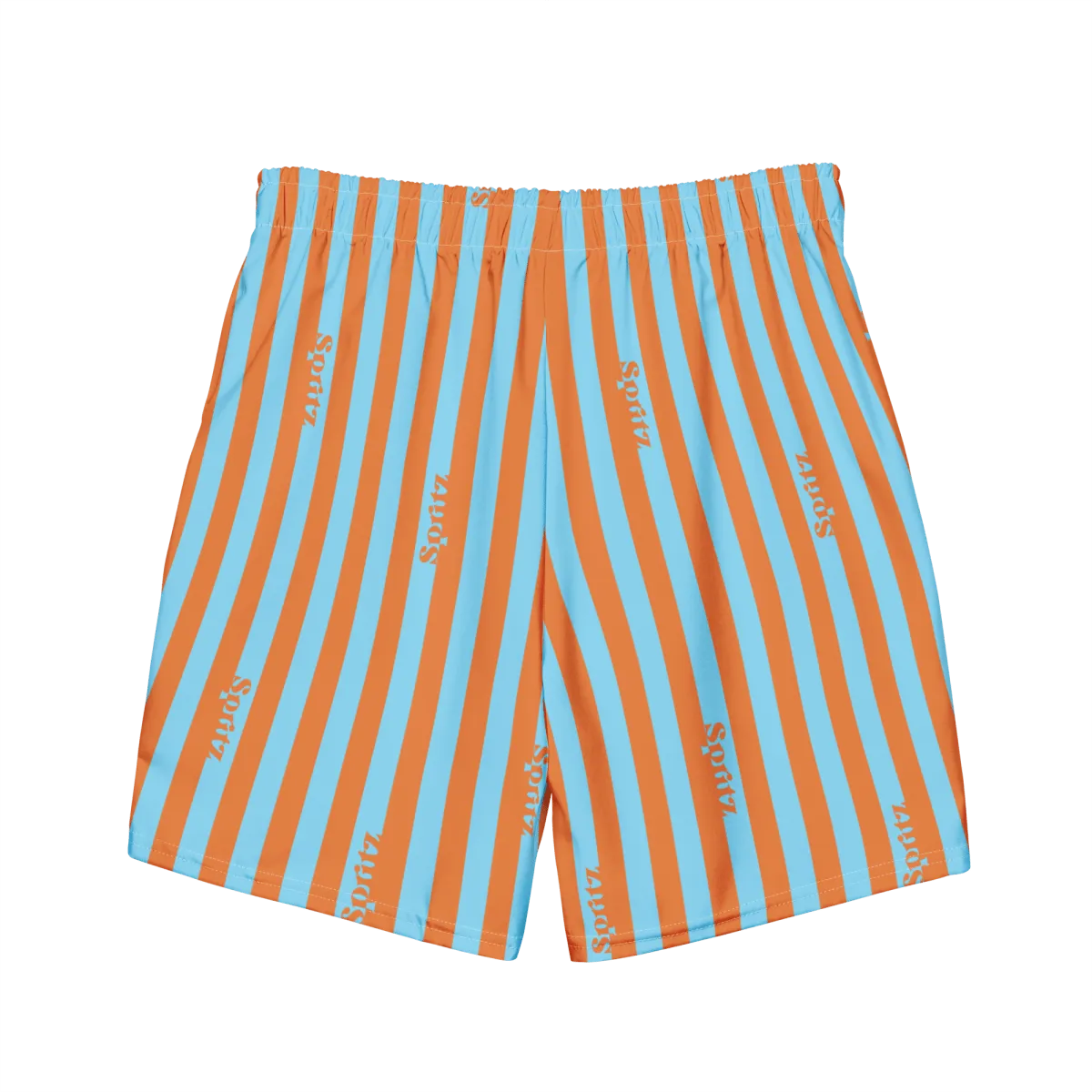 The Spritz Striped swim trunks